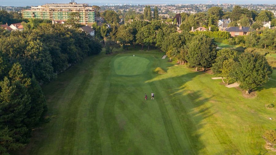 The second hole at Foxrock